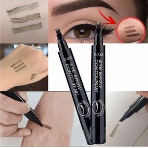 Microblading Waterproof Fork tip Liquid Eyebrow Pen.